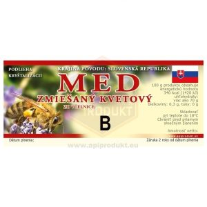 Samolepiace etikety klasické, 100 ks - vzor B
