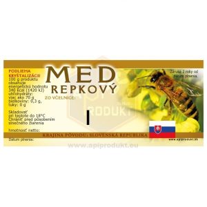 Samolepiace etikety klasické, 100 ks - vzor I