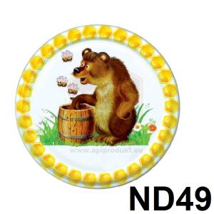 Viečko plechové TWIST 82 - vzor ND49