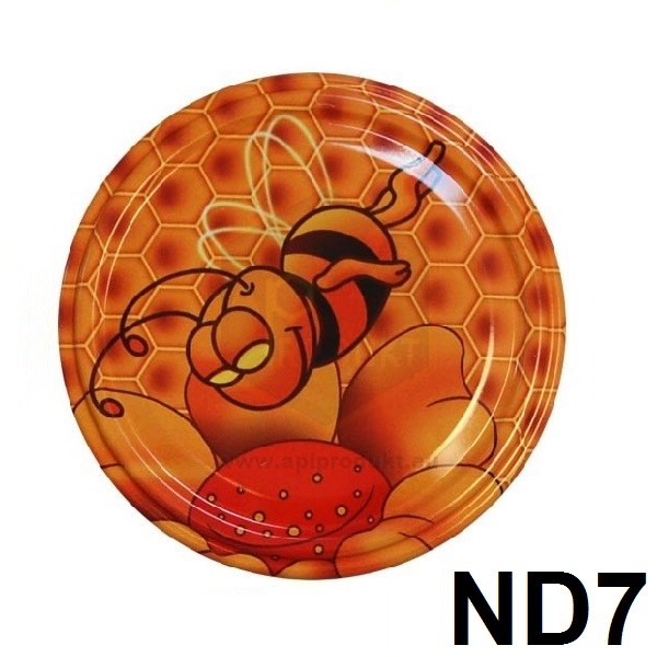 Viečko plechové TWIST 82 - vzor ND7