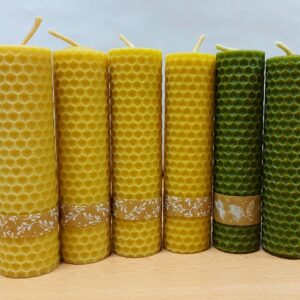 Sviečka 12x3 cm rôzne farby - ks