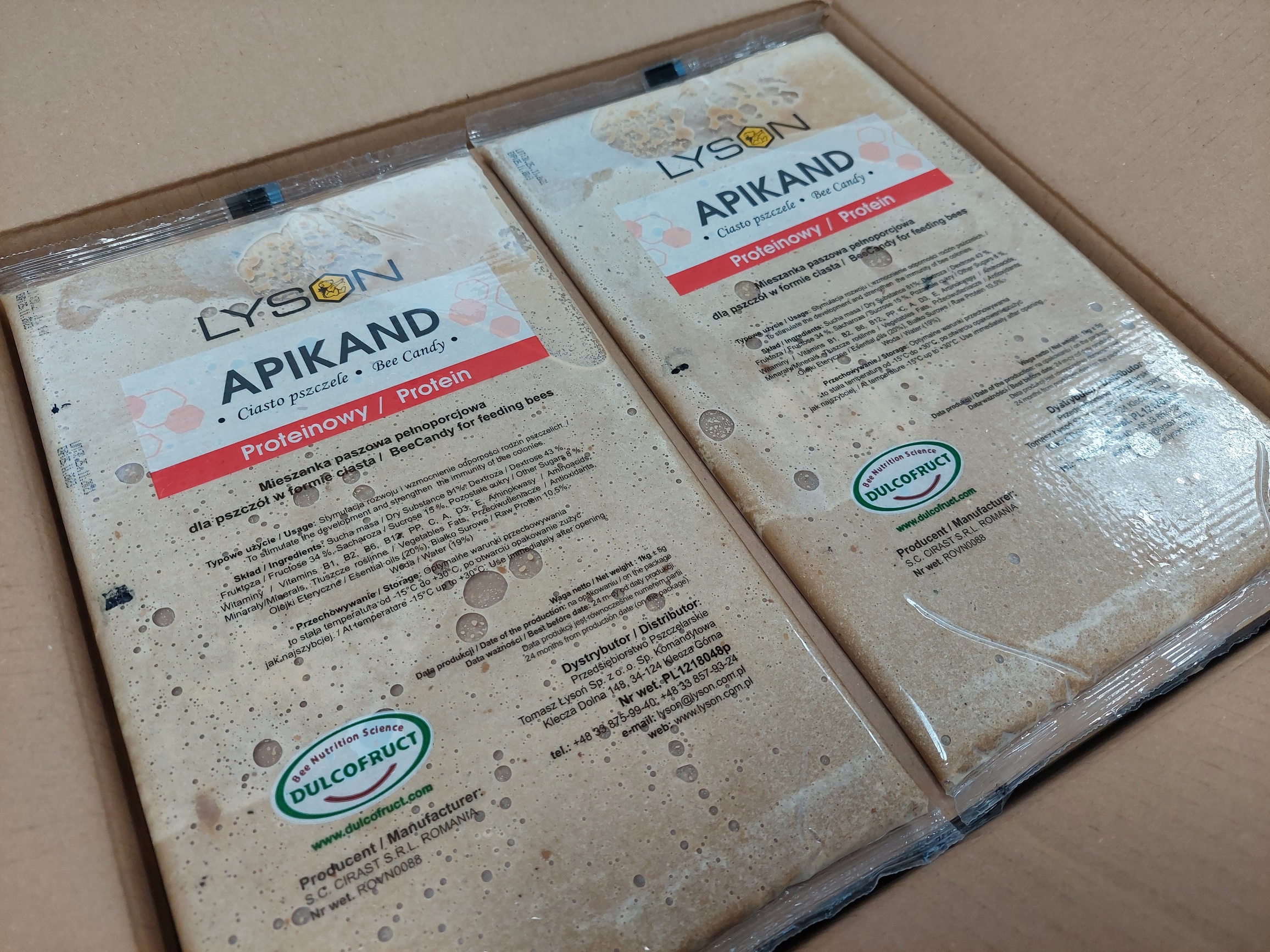 APIKAND cesto proteínové, 1kg