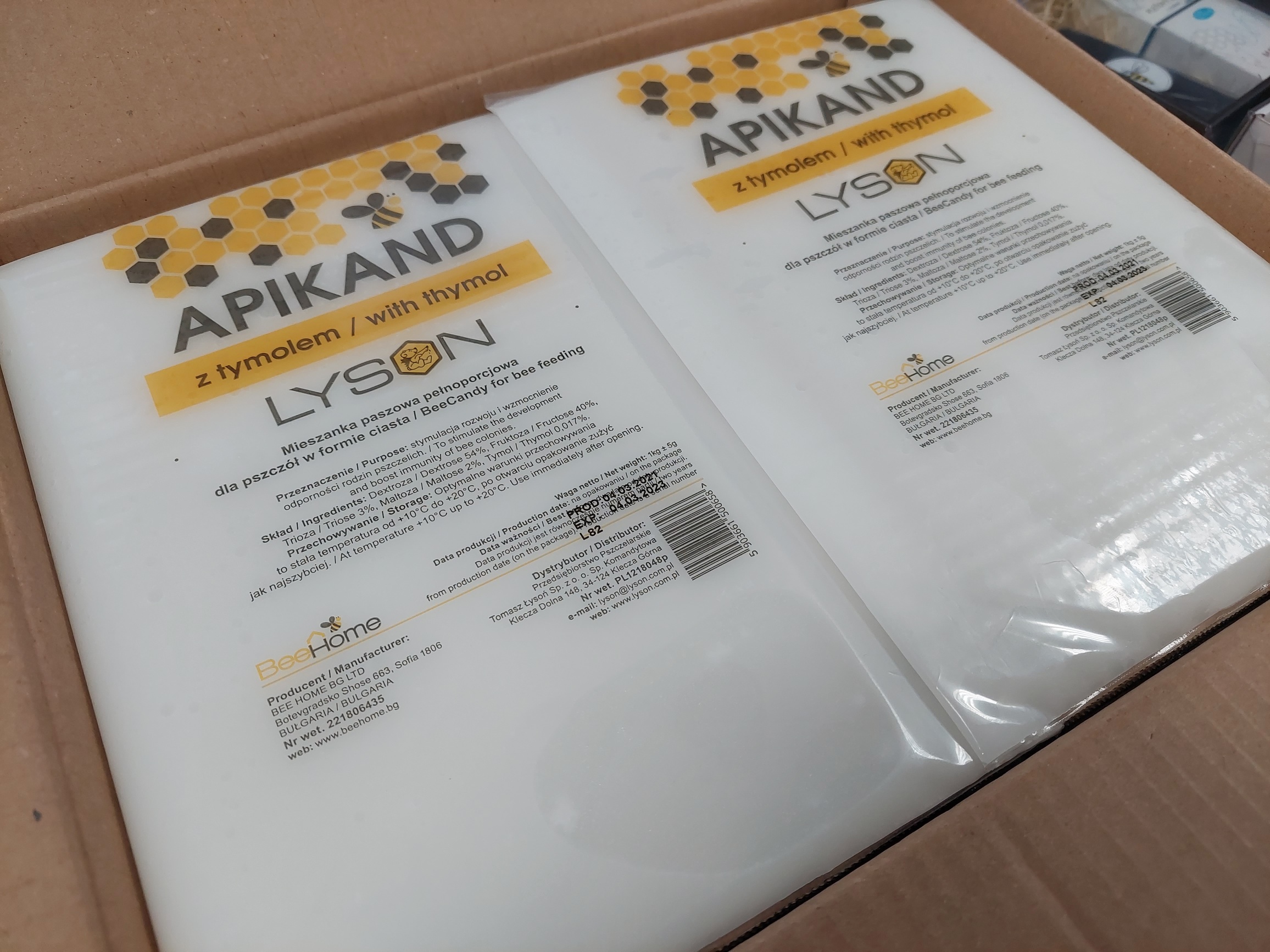 APIKAND cesto s tymolom, 1kg