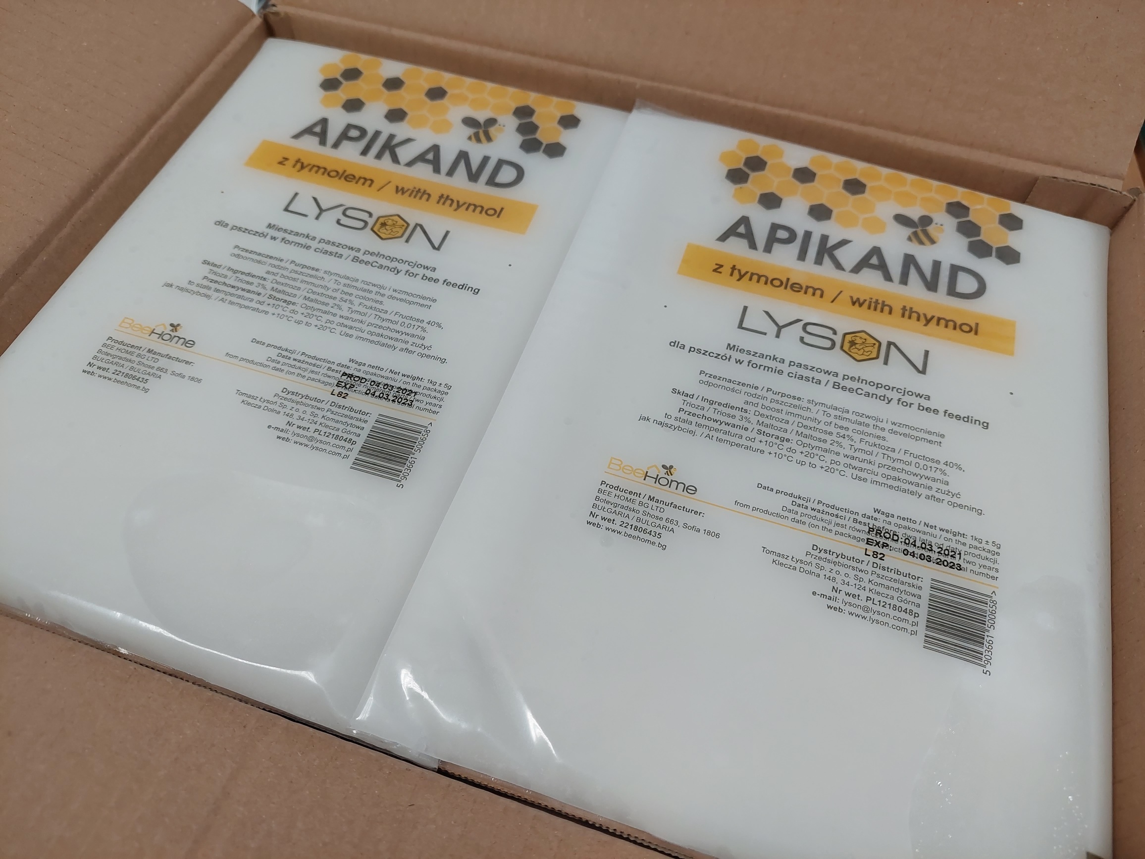APIKAND cesto s tymolom, 1kg – Obrázok 3
