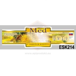 Samolepiace etikety ozdobné, 100 ks - vzor ESK214