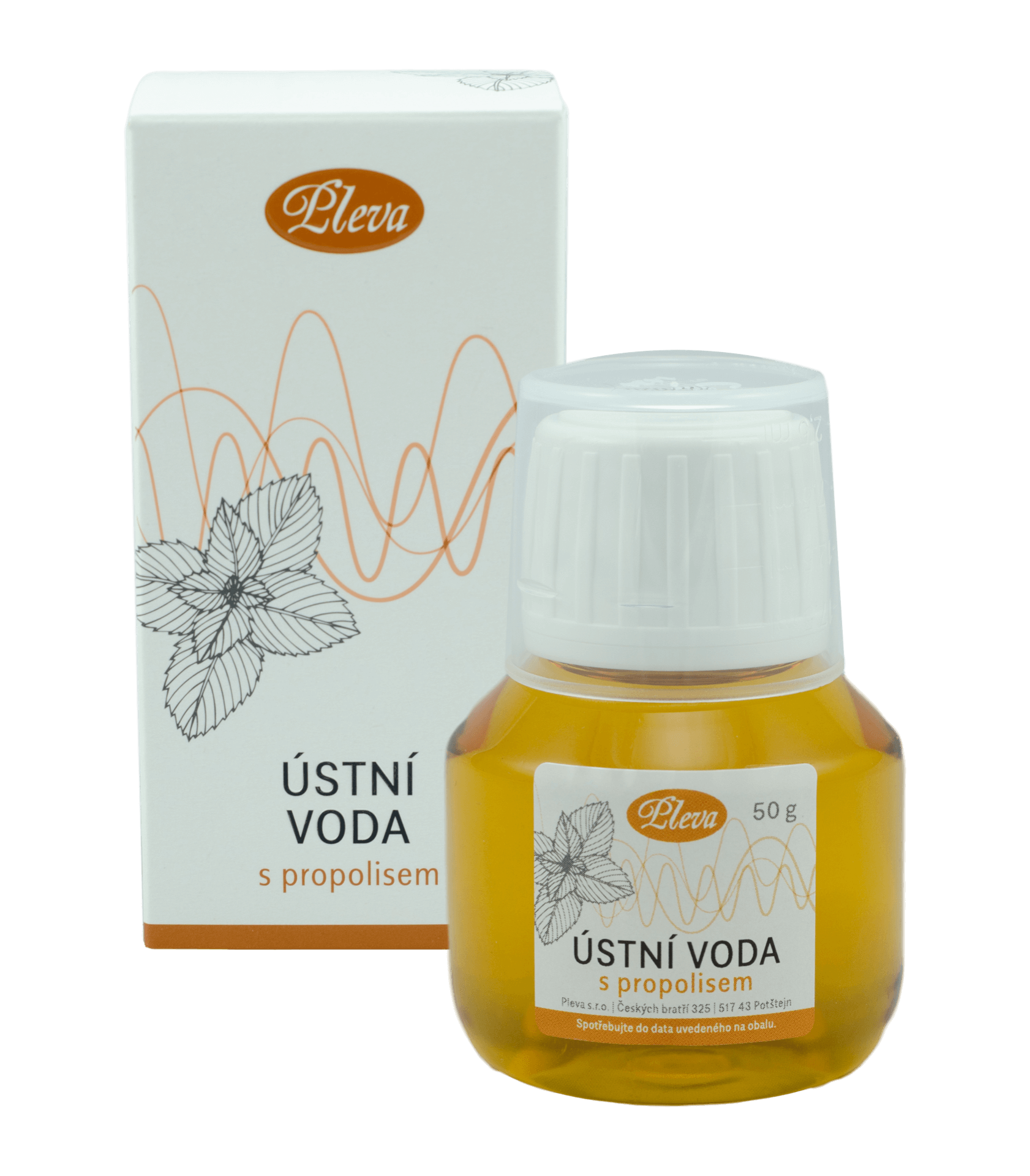 Pleva Ústna voda s propolisom 50g