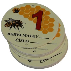 Čísla na úle okrúhle, rozsah čísel 1-10